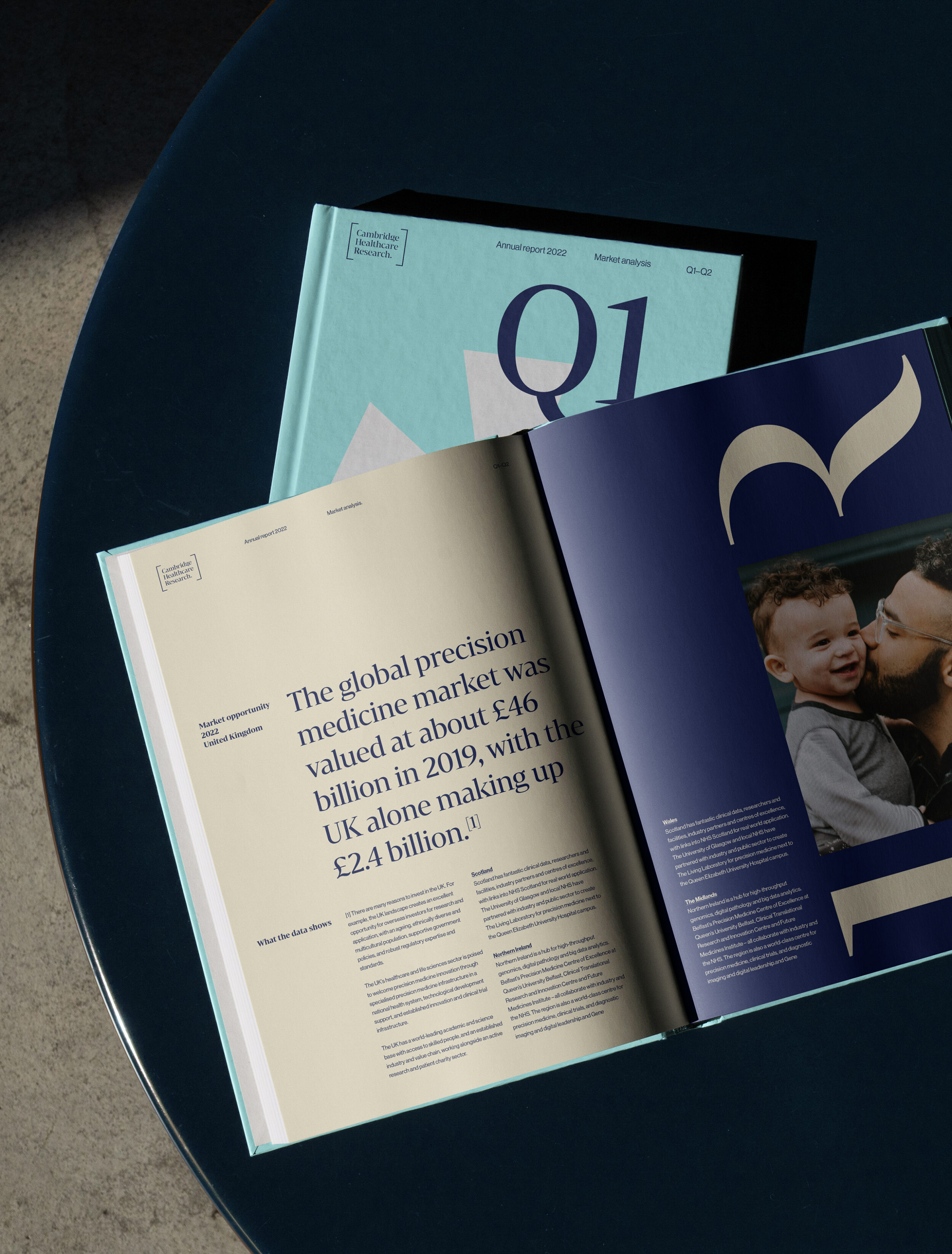 A quarterly annual report open to one of their research articles. The global precision medicine market was valued at about £46 billion in 2019, with the UK along making up £2.4 billion.