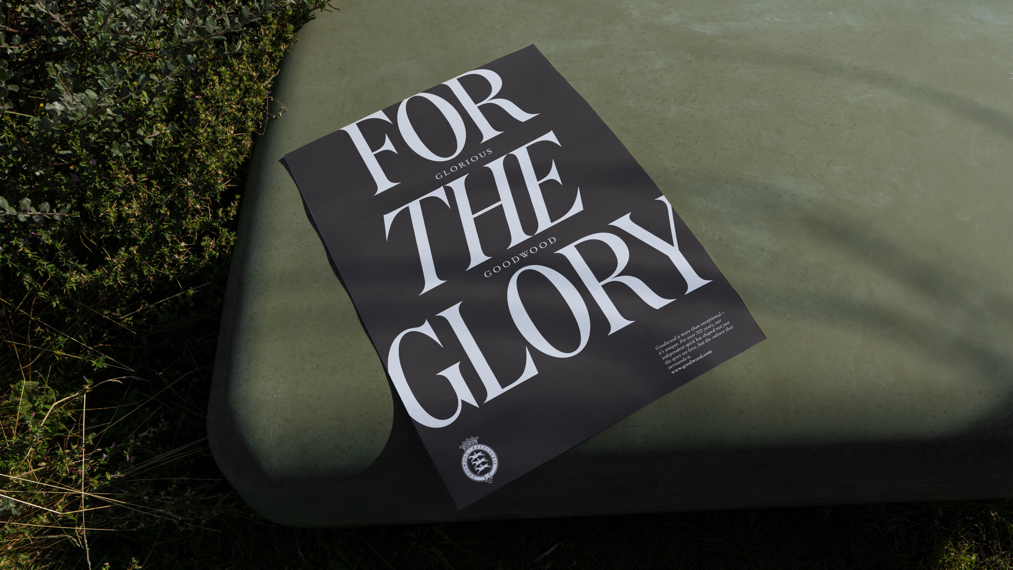 For The Glory brand message