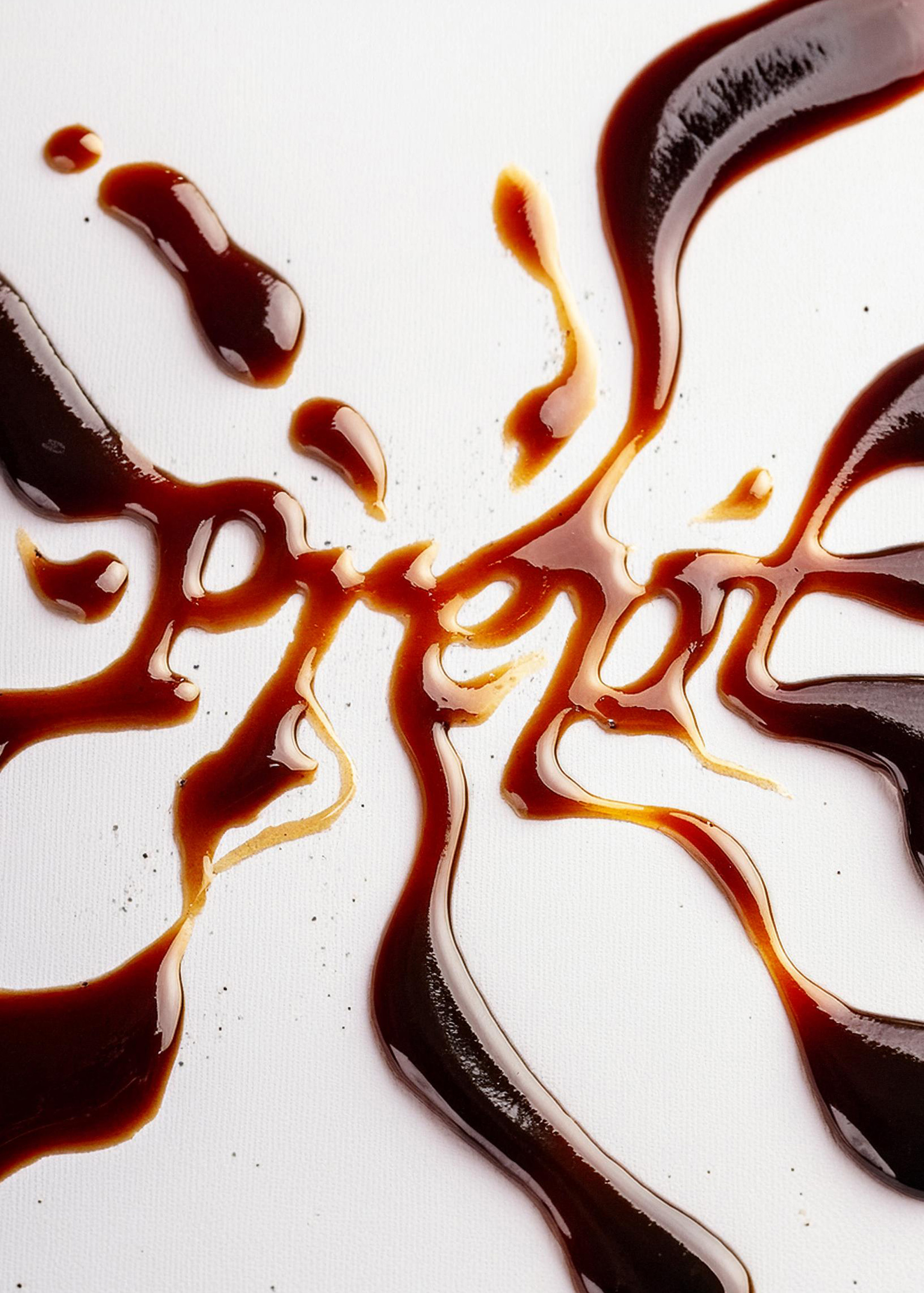 Prept logo made from sauce