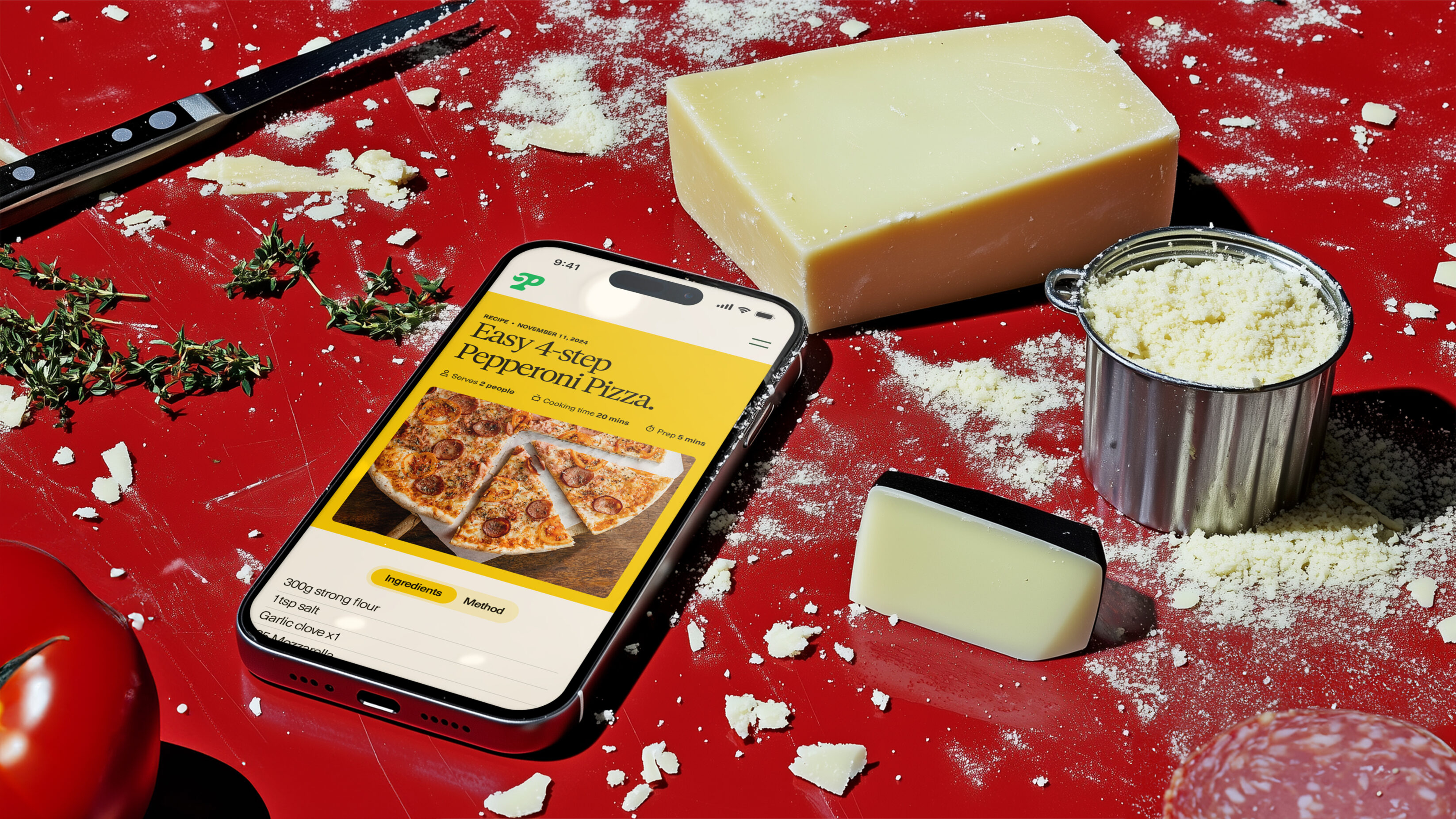 Prept website on a phone