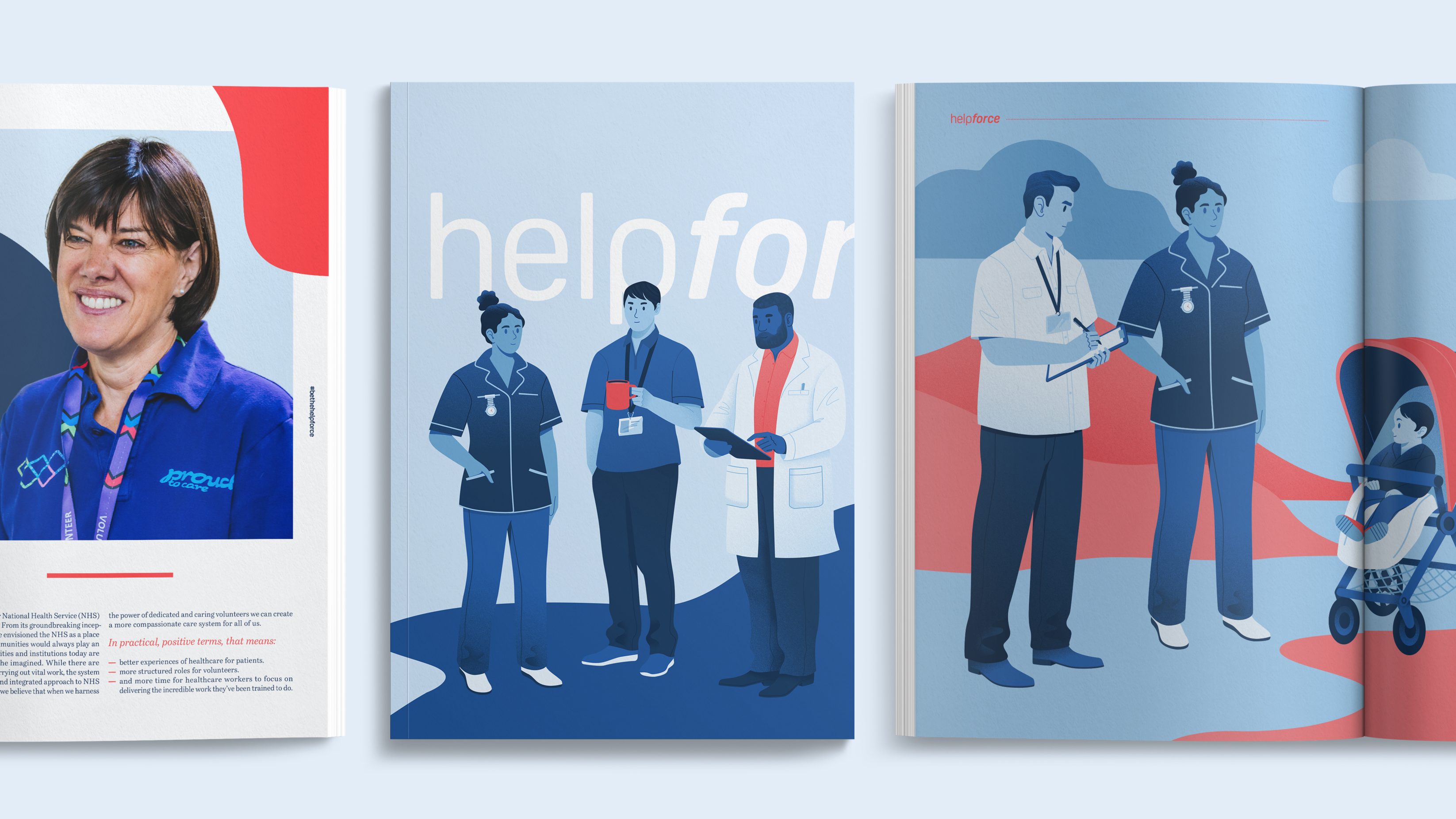 One of our most impactful brand campaigns was for Helpforce - we created a campaign to recruit volunteers into the NHS, this is an extract from one of their reports