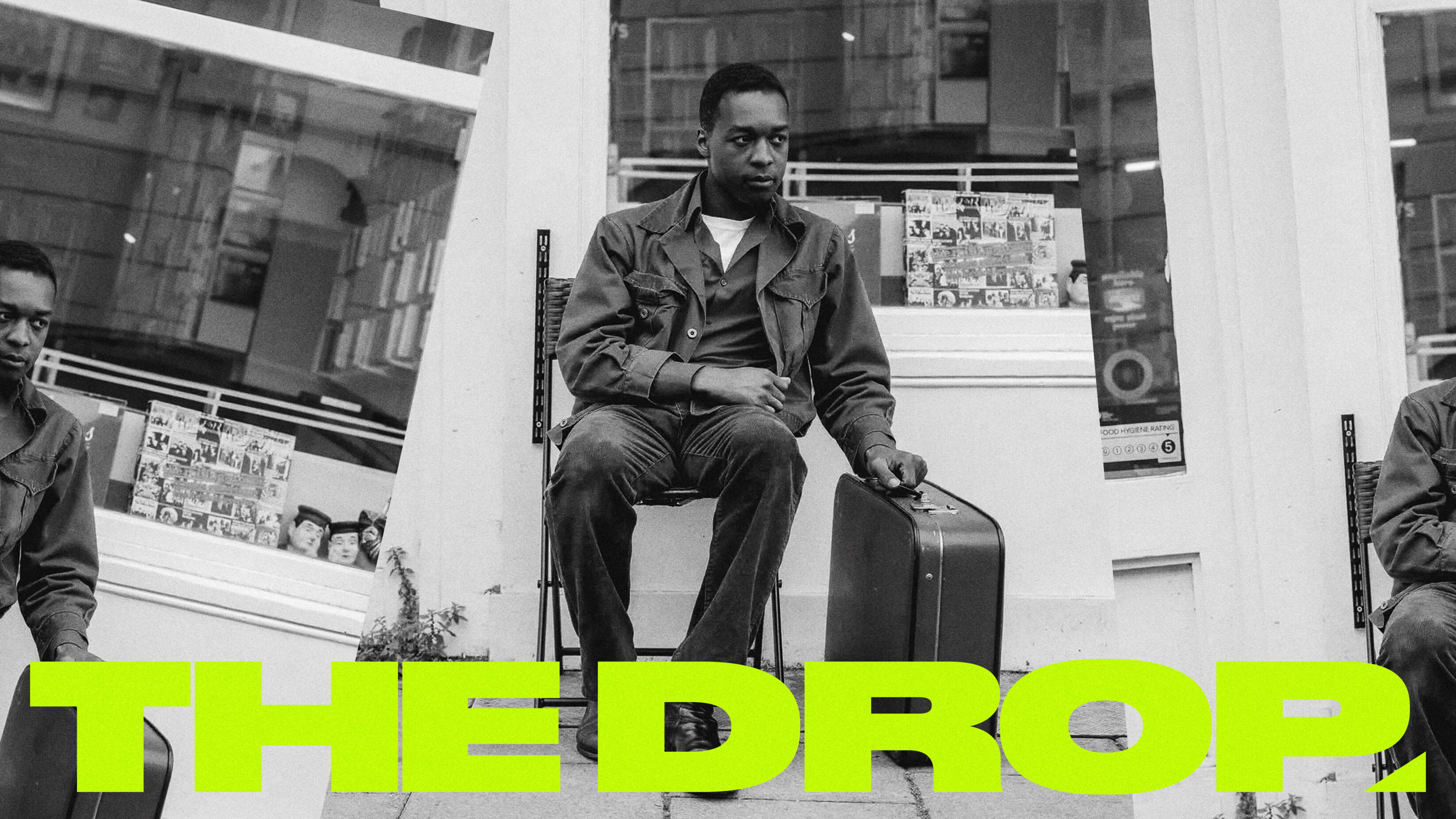 Impact report book, sat on a cardboard with, with a 'thank you' sticker on it.